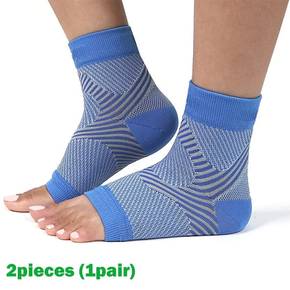 Plantar Fasciitis Night Splint Compression Socks - Heel Support Braces for Pain Relief