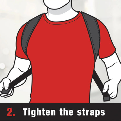 Adjustable Unisex Posture Corrector Brace - One Size Fits Most