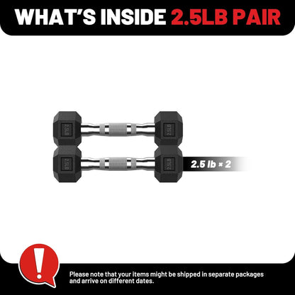 Adjustable Dumbbell Set (2.5-100 lbs) for Home Gym - Ideal for Both Men and Women