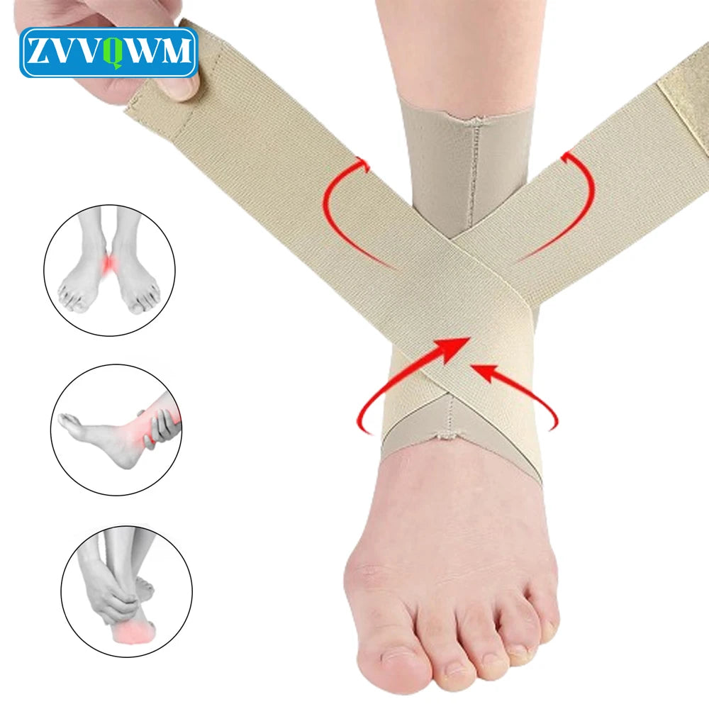 Compression Ankle Brace for Achilles Tendonitis Relief - Unisex Support Socks for Swelling and Joint Pain During Sports Activities