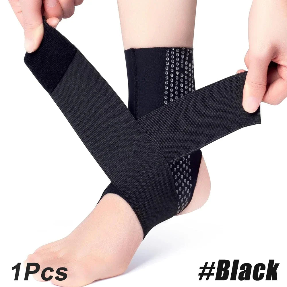Compression Ankle Brace for Achilles Tendonitis Relief - Unisex Support Socks for Swelling and Joint Pain During Sports Activities