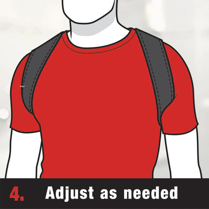 Adjustable Unisex Posture Corrector Brace - One Size Fits Most