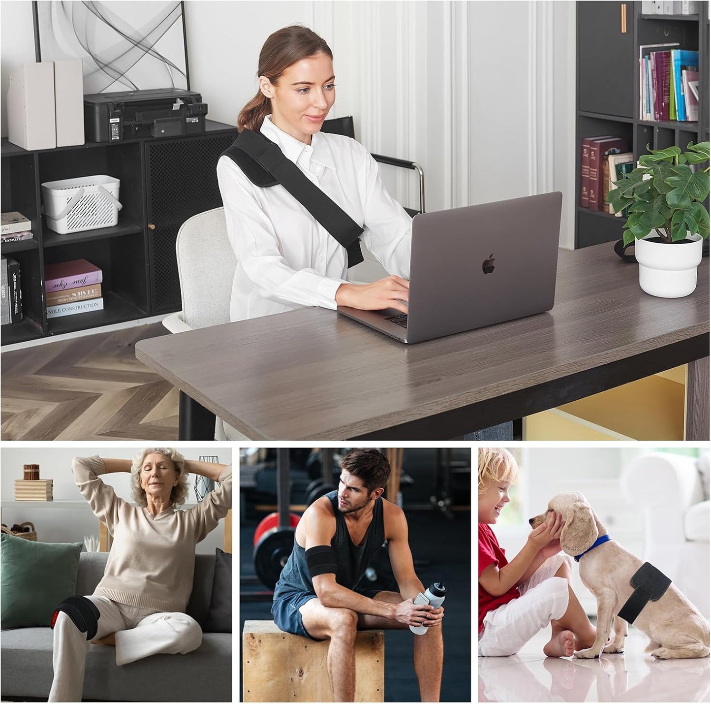 Red Light Therapy Belt with Infrared Technology for Enhanced Healing, Adjustable Controller, Versatile Application - Perfect Gift for Both Men and Women