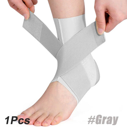 Compression Ankle Brace for Achilles Tendonitis Relief - Unisex Support Socks for Swelling and Joint Pain During Sports Activities