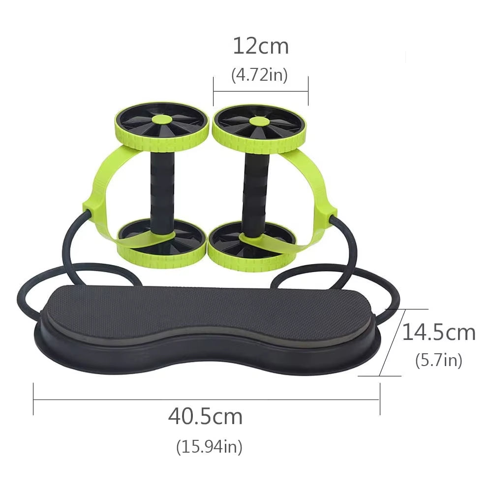 Professional Ab Roller Wheel for Multifunctional Core Workout - Noise-Free, Durable Design for Effective Body Shaping and Easy Use