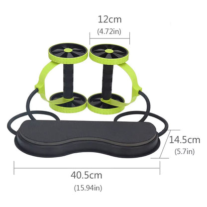 Professional Ab Roller Wheel for Multifunctional Core Workout - Noise-Free, Durable Design for Effective Body Shaping and Easy Use