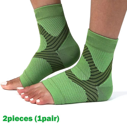 Plantar Fasciitis Night Splint Compression Socks - Heel Support Braces for Pain Relief