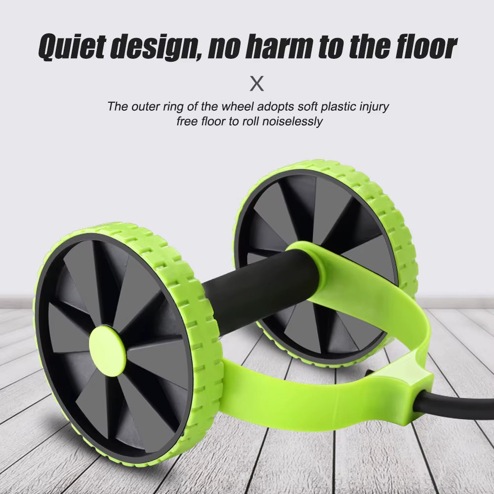 Professional Ab Roller Wheel for Multifunctional Core Workout - Noise-Free, Durable Design for Effective Body Shaping and Easy Use